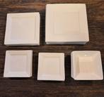 Xenos Vierkant Servies, Ophalen, Zo goed als nieuw, Effen, Aardewerk