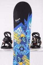 130 kinder snowboard SALOMON EL CAPITAN, BLACK/blue, Sport en Fitness, Snowboarden, Verzenden, Gebruikt, Board
