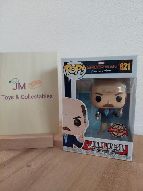 Funko POP! Spiderman Far From Home #621 J. Jonah Jameson, Verzamelen, Poppetjes en Figuurtjes, Nieuw, Ophalen of Verzenden