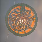 Houten Raamhanger Klokken Met licht. Hout Erzgebirge, Ophalen of Verzenden, Zo goed als nieuw