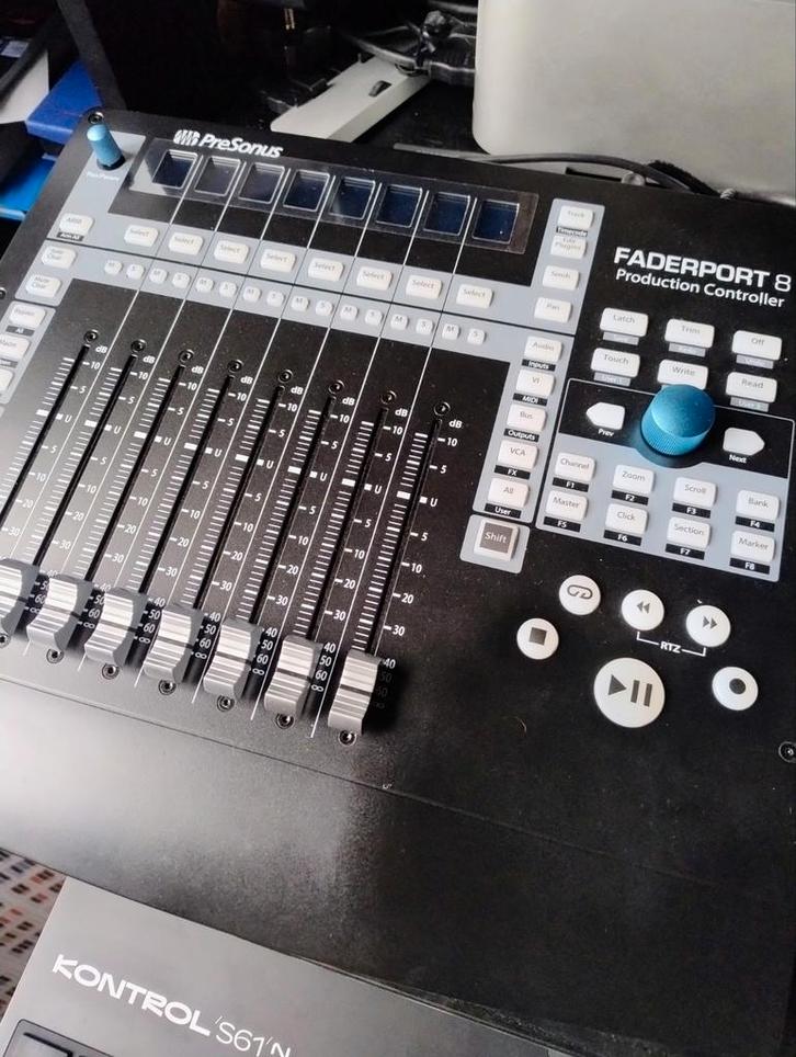 Presonus Faderport 8 - DAW Controller, Muziek en Instrumenten, Mengpanelen, Gebruikt, 5 tot 10 kanalen, Ophalen of Verzenden