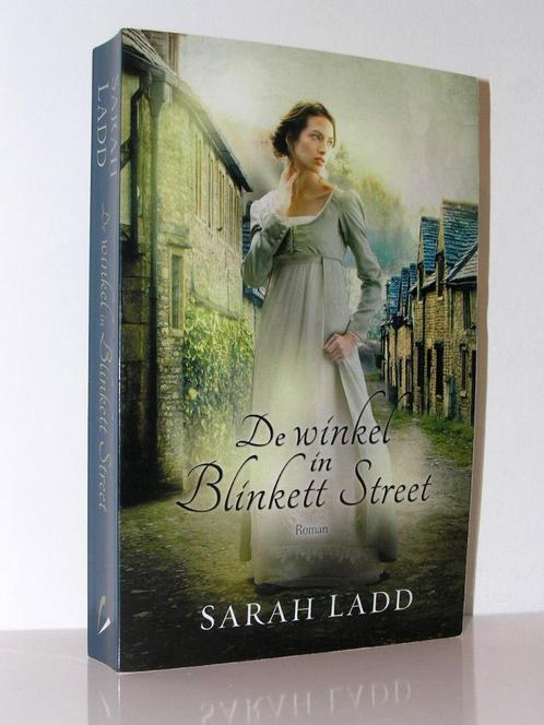 Sarah Ladd - De winkel in Blinkett Street (christelijk boek), Boeken, Romans, Zo goed als nieuw, Nederland, Ophalen of Verzenden