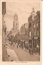 Utrecht Steenweg   1927, Verzamelen, Ansichtkaarten | Nederland, Ophalen of Verzenden, 1920 tot 1940, Gelopen, Utrecht