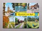 Epe - Groeten uit. Zesluik. Met Pfaff-bus., Verzamelen, Ophalen of Verzenden, 1980 tot heden, Ongelopen, Gelderland