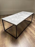 Marmeren salontafel van Woood, Gebruikt, 100 tot 150 cm, Overige materialen, Minder dan 50 cm