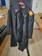 Vintage Marine Jas - Zwart, Kleding | Heren, Kostuums en Colberts, Ophalen, Maat 52/54 (L), Onbekend, Zwart