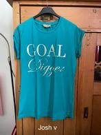 Nieuw josh V shirt top turquoise groen goud goal digger 38 M, Kleding | Dames, T-shirts, Maat 38/40 (M), Nieuw, Ophalen of Verzenden