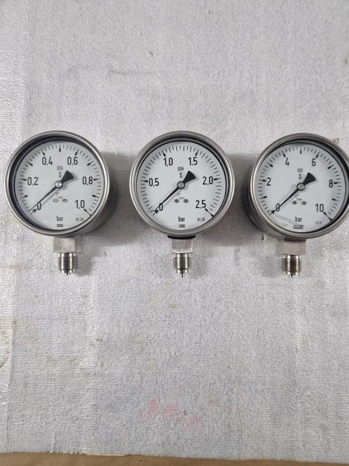 Wika Manometer, Doe-het-zelf en Verbouw, Meetapparatuur, Nieuw, Druk, Ophalen of Verzenden