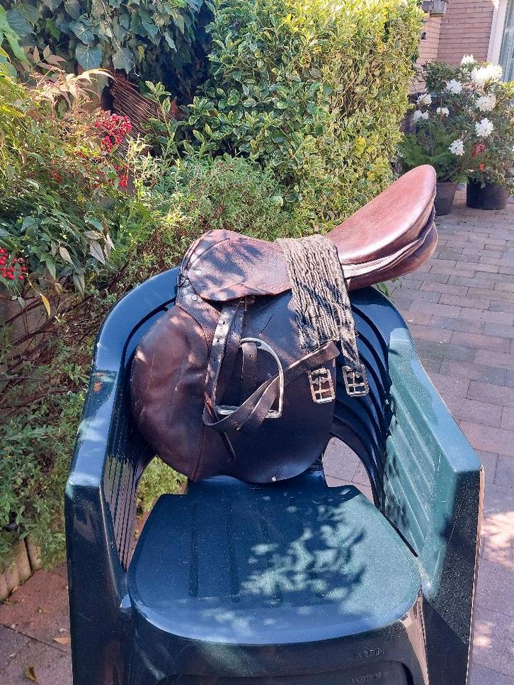 Compleet, degelijk en mooi paardetuigage, Dieren en Toebehoren, Paarden en Pony's | Hoofdstellen en Tuigage, Gebruikt, Recreatie