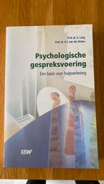 G. Lang - Psychologische gespreksvoering, Boeken, Gelezen, G. Lang; H.T. van der Molen, Ophalen of Verzenden