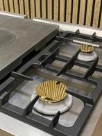 Luxe Lacanche Fornuis Zwart 100cm Gas 5 Pits + 2 ovens, Ophalen of Verzenden, Zo goed als nieuw, Grill, Vrijstaand