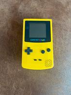 Gameboy color geel + beschermhoes, Spelcomputers en Games, Spelcomputers | Nintendo Game Boy, Ophalen of Verzenden, Gebruikt, Game Boy Color