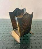 Vintage Maggi Houder / Servettenhouder Metaal, Huis en Inrichting, Gebruikt, Ophalen of Verzenden, Metaal, Grijs