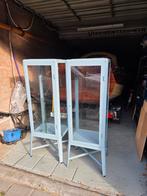 2x Ikea Fabrikor vitrinekast met sleutels, Ophalen, Met deur(en), 50 tot 100 cm, Zo goed als nieuw