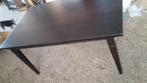 tafel donker hout 160x100x77, Huis en Inrichting, Ophalen, Gebruikt, Eikenhout, 50 tot 100 cm