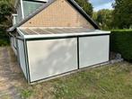 Terrasoverkapping met elektrisch bedienbare zonneschermen., Tuin en Terras, Overkappingen, Ophalen, Zo goed als nieuw, Veranda