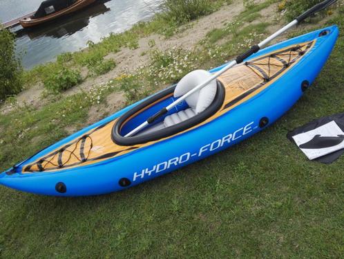 Opblaas kano met lucht pomp Hydro Force, Watersport en Boten, Kano's, Zo goed als nieuw, Overige typen, Eén persoon, Opblaasbaar