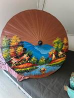 Handgeschilderde Thaise Paraplu - 1 Meter Diameter, Ophalen, Gebruikt