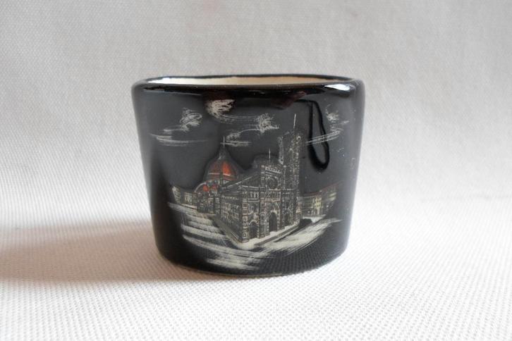 Vintage Tandenstoker Bakje Keramiek, Antiek en Kunst, Antiek | Keramiek en Aardewerk, Ophalen of Verzenden