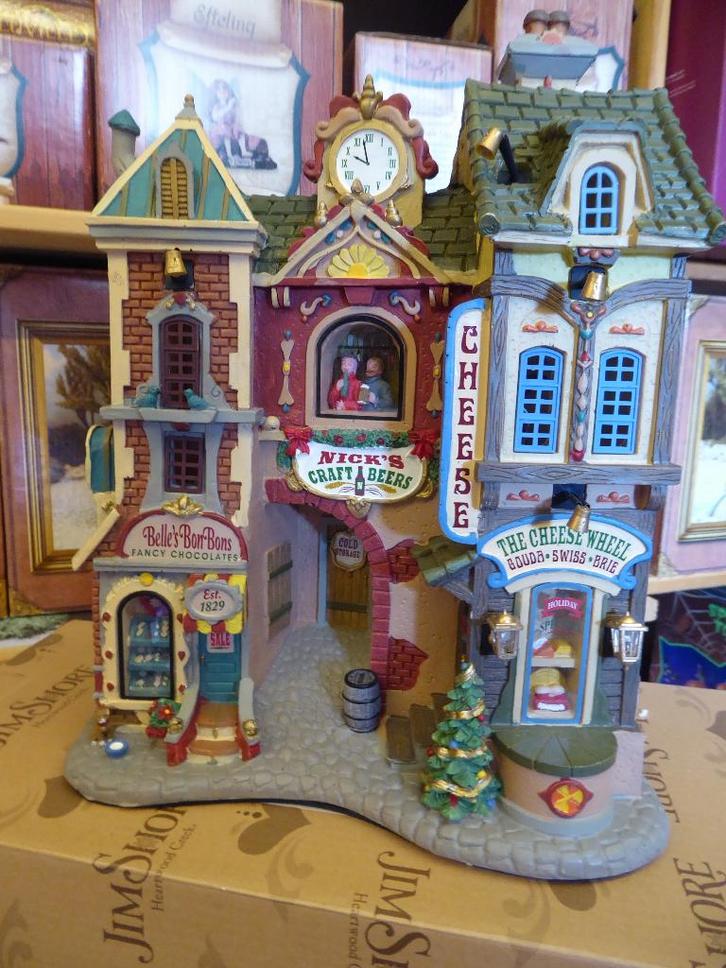 Lemax  item -  Facade Ye olde cobblestone road, Diversen, Kerst, Nieuw, Ophalen of Verzenden