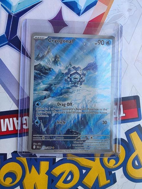 Pokémon Black Bolt Cryogonal BLK 111, Hobby en Vrije tijd, Verzamelkaartspellen | Pokémon, Nieuw, Losse kaart, Foil, Ophalen of Verzenden