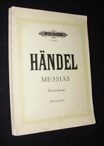 Handel - Messias - Klavierauszug - Schering - Soldan, Muziek en Instrumenten, Ophalen of Verzenden, Gebruikt, Artiest of Componist