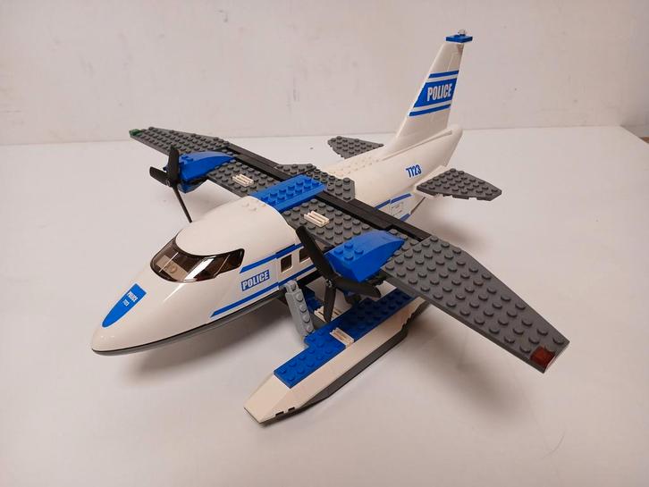 Lego 7723 politie watervliegtuig police water pantoon, Kinderen en Baby's, Speelgoed | Duplo en Lego, Gebruikt, Ophalen of Verzenden