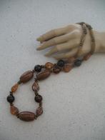 Ketting Verschillende Kralen ( nr 2 ) Vintage, Ophalen of Verzenden, Overige materialen, Ketting
