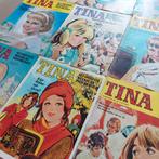 Vintage Tina's, grootste weekblad voor meisjes, 1970-1973, Meerdere stripboeken, Ophalen of Verzenden, Gelezen