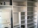 kast, Ophalen, Overige materialen, Mat wit, 100 tot 150 cm