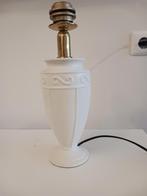 Witte stenen lampenvoet, Huis en Inrichting, Lampen | Tafellampen, Minder dan 50 cm, Ophalen of Verzenden
