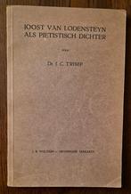 Joost van Lodensteyn als piëtische dichter, Gelezen, Christendom | Protestants, Dr.J.B.Trimp, Ophalen of Verzenden