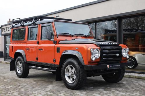 Land Rover Defender 110 TD4 SW Fire Edition 7-Persoons | Air, Auto's, Land Rover, Bedrijf, Te koop, 4x4, ABS, Airconditioning