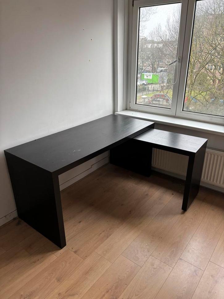 Hoekbureau - GRATIS, Huis en Inrichting, Bureaus, Zo goed als nieuw, Bureau, Ophalen