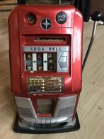 Oude Sega bell uit jaren 50, Verzamelen, Automaten | Gokkasten en Fruitautomaten, Met sleutels, Overige munten, Gebruikt, Ophalen