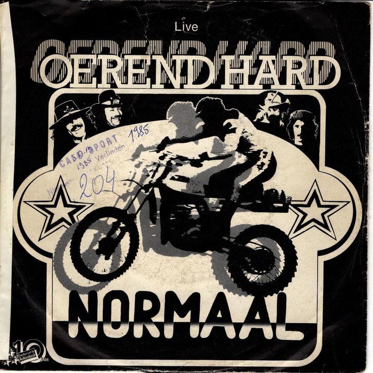 Normaal - Oerend hard (Live), Cd's en Dvd's, Vinyl Singles, Gebruikt, Single, Nederlandstalig, 7 inch, Ophalen of Verzenden