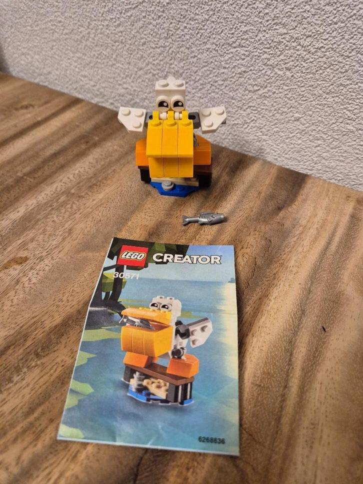 Lego Creator 30571 Pelikaan, Kinderen en Baby's, Speelgoed | Duplo en Lego, Gebruikt, Lego, Complete set, Ophalen of Verzenden