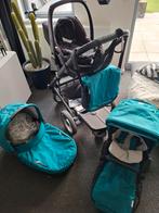 Mutsy Igo kinderwagen compleet met accessoires, Ophalen, Met autostoeltje, Zo goed als nieuw, Combiwagen