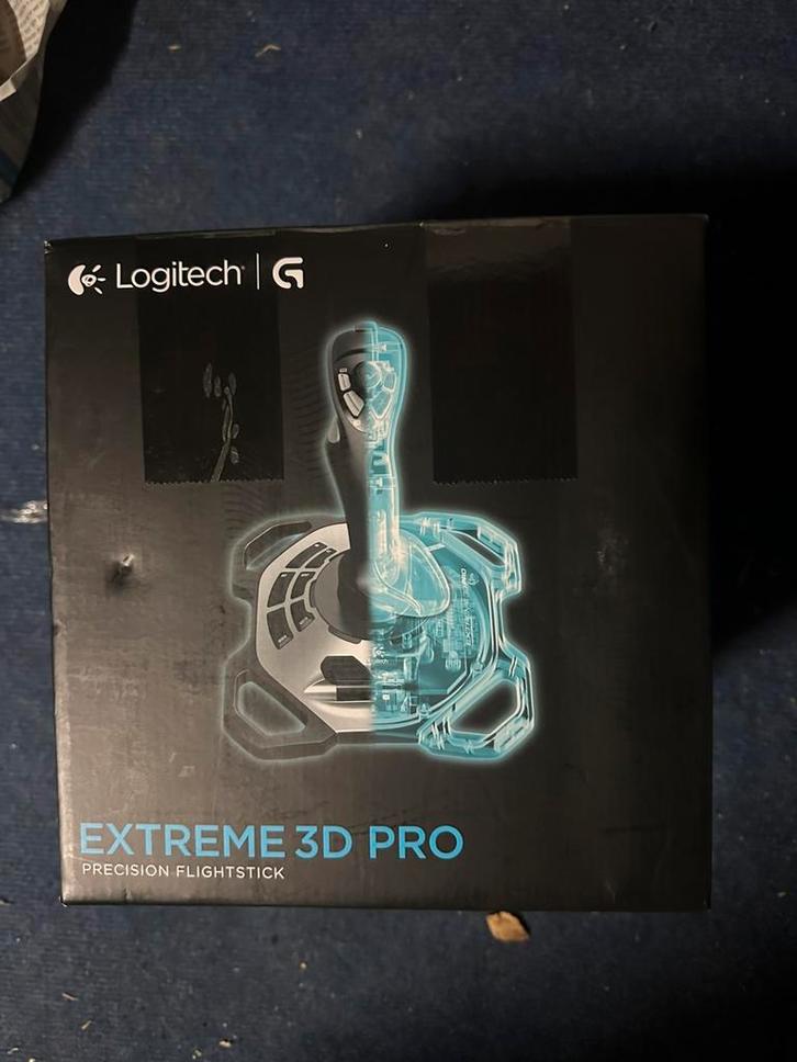 Logitech Extreme 3D Pro - Joystick (ongeopend), Computers en Software, Joysticks, Nieuw, Ophalen of Verzenden