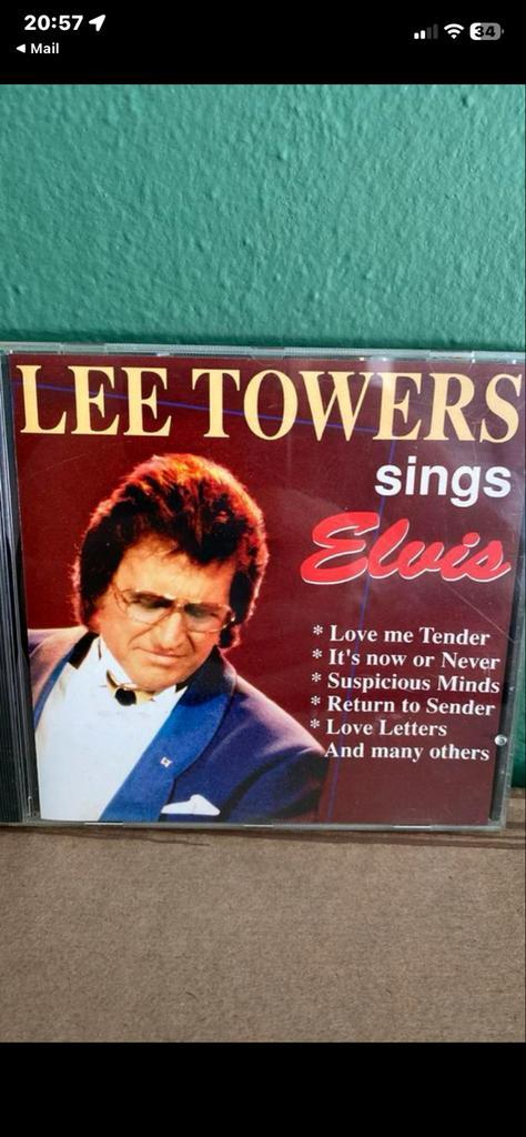 Lee Towers Sings Elvis CD, Cd's en Dvd's, Cd's | Overige Cd's, Gebruikt, Ophalen of Verzenden