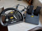 Playstation 1 racing wheel dual force in doos, Ophalen of Verzenden, Zo goed als nieuw, Stuur of Pedalen, PlayStation 1