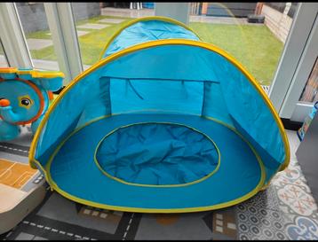 Nieuw!! Pop up baby/peuter strandtentje met zwembad beschikbaar voor biedingen
