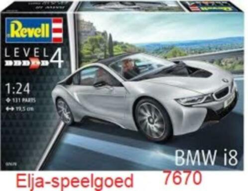 Revell BMW I8 7670 1:24 ( 2013 )Modelbouw auto, Hobby en Vrije tijd, Modelbouw | Auto's en Voertuigen, Nieuw, Auto, Groter dan 1:32