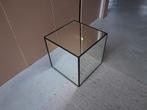 Kubus bijzettafel spiegel vintage Marianne & Knut Hagberg, Ophalen