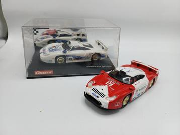 Carrera 2x Porsche 911 gt1 slotcar  beschikbaar voor biedingen