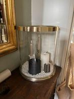 Riviera Maison Windlicht, Huis en Inrichting, Woonaccessoires | Kandelaars en Kaarsen, Gebruikt, Wit, Ophalen of Verzenden, Metaal