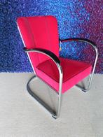 Gispen 412S Dutch Originals rode fauteuil in nieuwstaat!, Huis en Inrichting, Fauteuils, Nieuw, 75 tot 100 cm, Ophalen of Verzenden