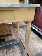 Leuke Franse toilettafel tafel kaptafel marmer, Ophalen