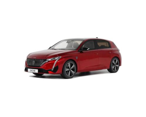 Peugeot 308 GT Rood 2022 OTTO MOBILE schaal  1/18 OT1140, Hobby en Vrije tijd, Modelauto's | 1:18, Nieuw, Auto, OttOMobile, Verzenden