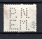NEDERLAND : 1953 : Perfin &@  P.N.E.M.  @& on Y.600., Ophalen of Verzenden, Na 1940, Gestempeld